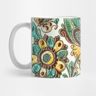 Ukraine folk flowers disigne Mug